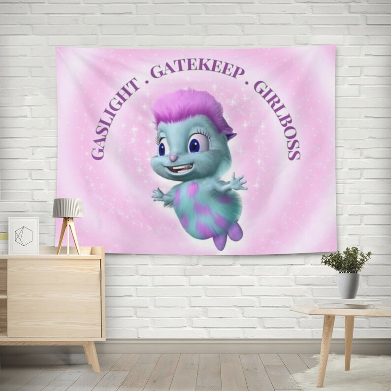 Bibble Meme Tapestry Funny Beliefs Tapestries Gaslight Gatekeep