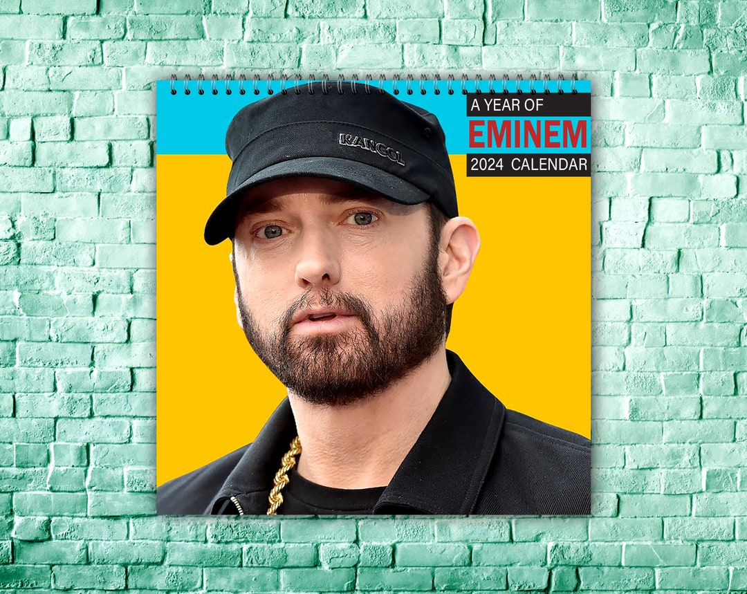 Eminem Calendar 2025 2025 Wall Calendar Note Calendar Etsy Australia