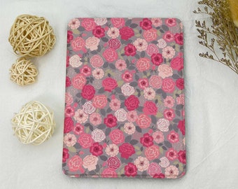 Red and Pink Flowers Kindle Case for Personalization All New Kindle 6'' Paperwhite 6.8'',Kindle Paperwhite 10th 11th Cover,Kindle Sleeve