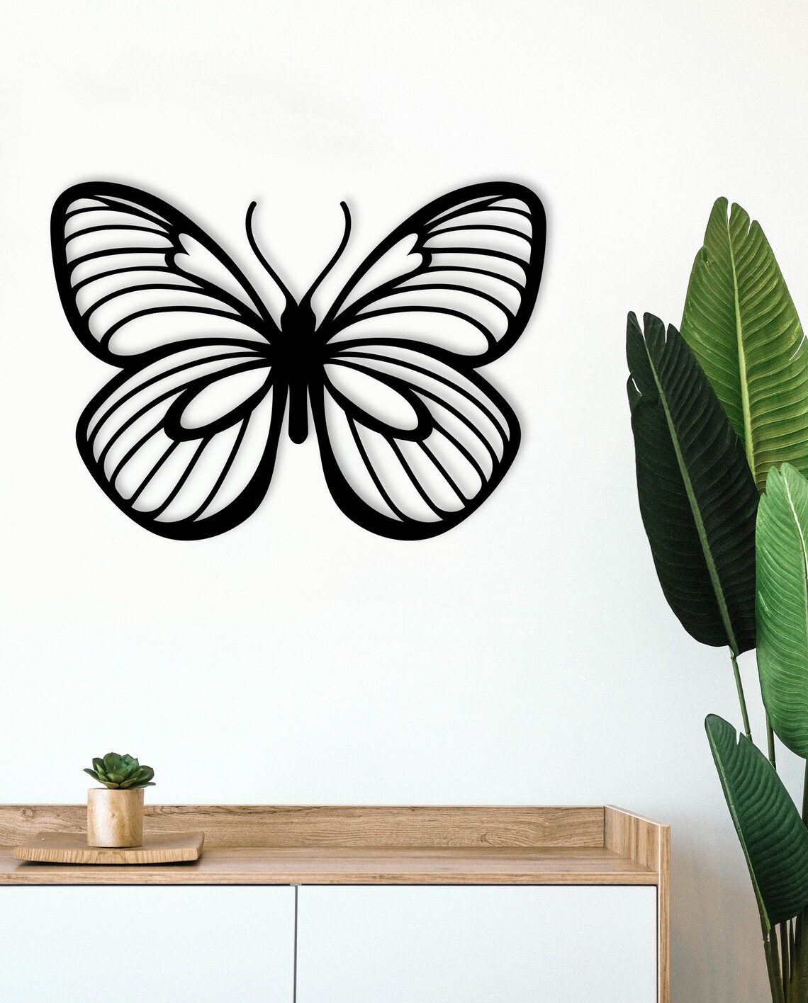 Butterfly Metal Wall Art, Exquisite Butterfly Metal Wall Art, Metal