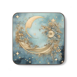 Christmas Vintage Coaster - Hardboard Back Coaster, Holiday Drinkware, Decorative Coaster, Retro Christmas Coaster, Teacher Gift