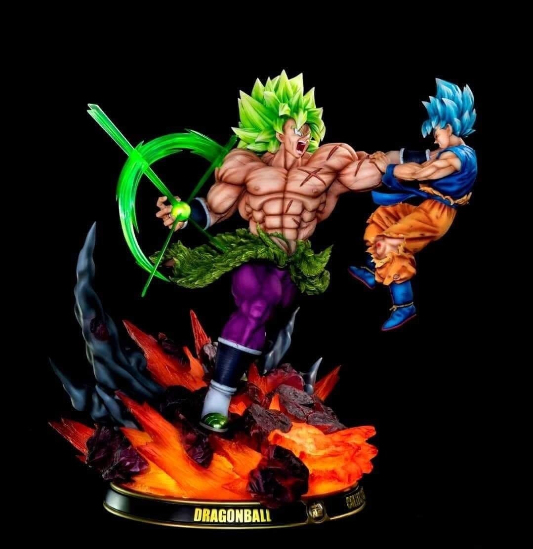 Figurine Broly vs Goku