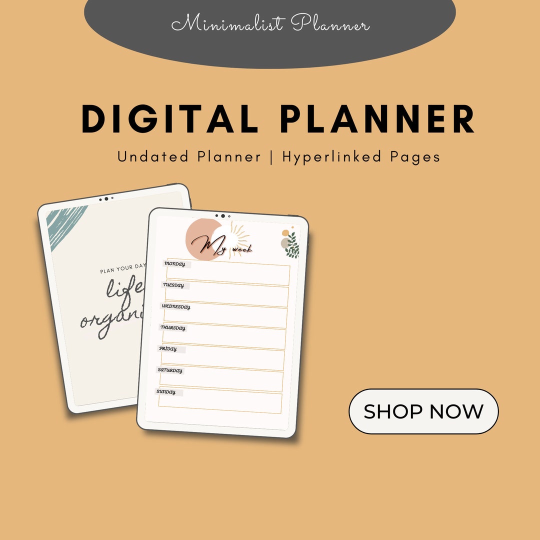 Ultimate Weekly Planner Notion Template Boost Productivity & Etsy