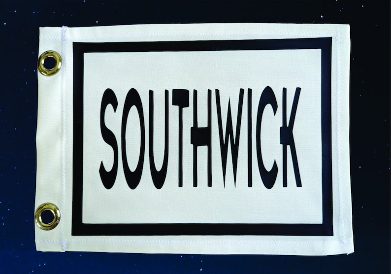 Personalized Golf Cart Flag Custom Boat Flag Personalized Flag Sports