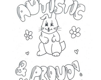 Autistic & Proud Colouring Page PDF download