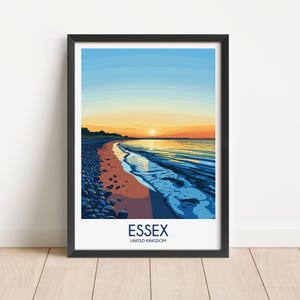 Essex Travel Poster Digital Download