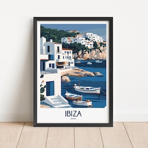 Ibiza Travel Poster Digital Download