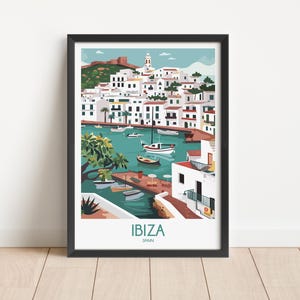 Ibiza Travel Poster Digital Download