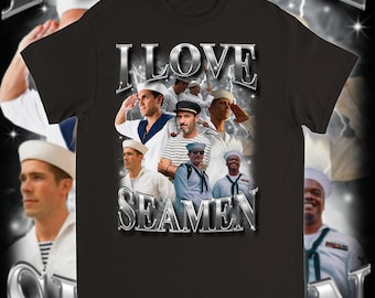 I Love Seamen T-shirt - Funny Nautical Shirt, Sailor Tee, Maritime