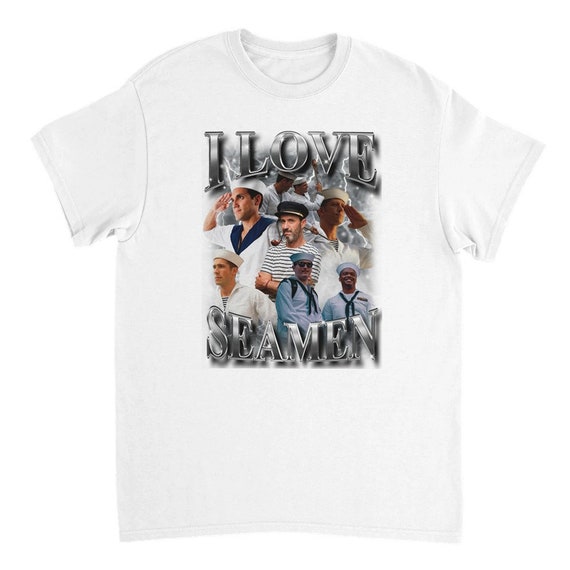 I Love Seamen T-shirt - Funny Nautical Shirt, Sailor Tee, Maritime