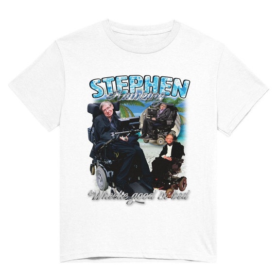 Funny Stephen Hawking Meme T-shirt, Unisex Science Humor Tee