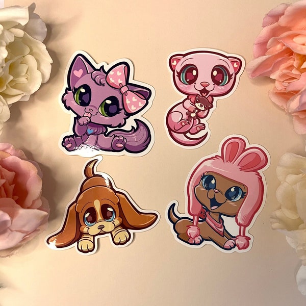 Littlest pet shop stickers