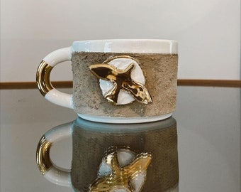 Golden Eagle Mug Handcrafted