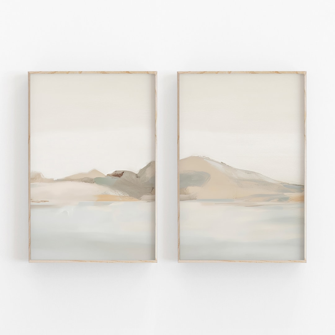 Nature Inspired Abstract Art Print, Digital Download, Organic Shapes ...