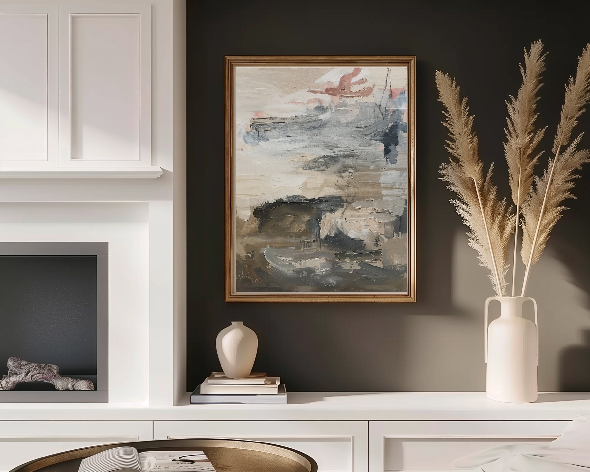 Mid Century Modern Abstract Art Print: Gallery Wall Decor (digital ...