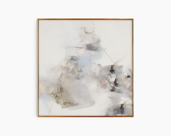 Abstract Art Print, Modern Wall Art, Digital Download | Space Theme