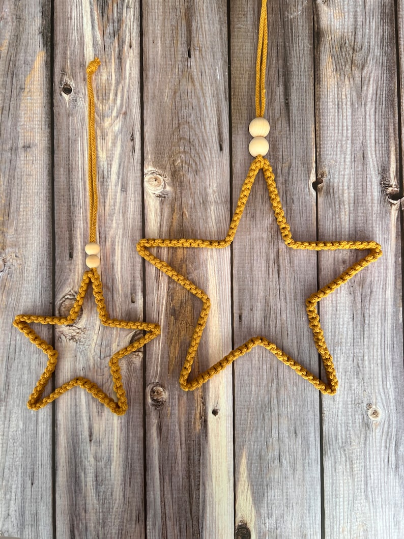 Macrame stars, Macrame star image 5