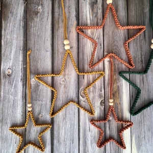 Macrame stars, Macrame star image 2