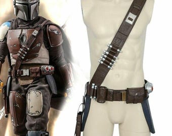 Star Wars the Mandalorian-cosplayriem met holsters Taillesteunen Soldaatriemen