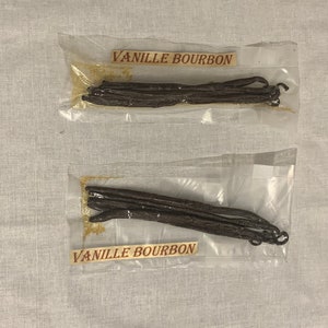 Vanille Bourbon de Madagascar BIO, origine Sambava, Qualité Gourmet 17-18 cm, 4 Grammes image 4