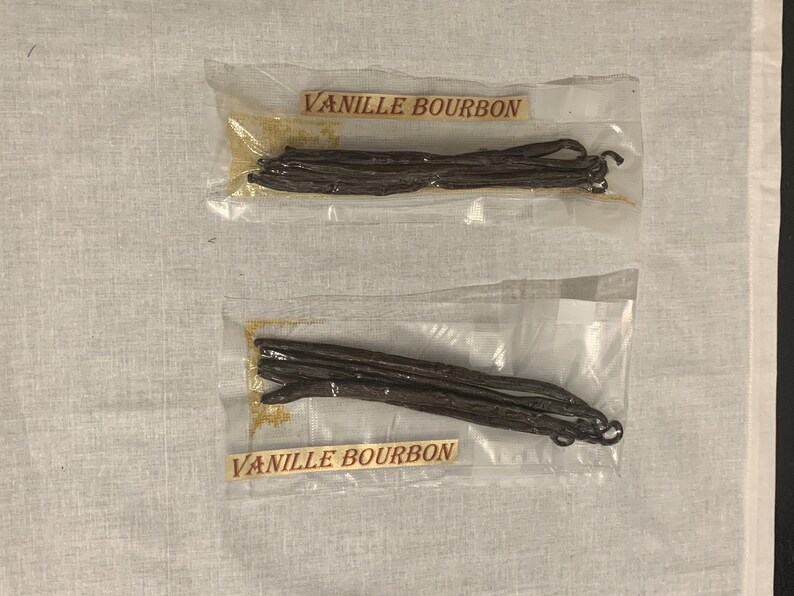 Vanille Bourbon de Madagascar BIO, origine Sambava, Qualité Gourmet 17-18 cm, 4 Grammes image 4