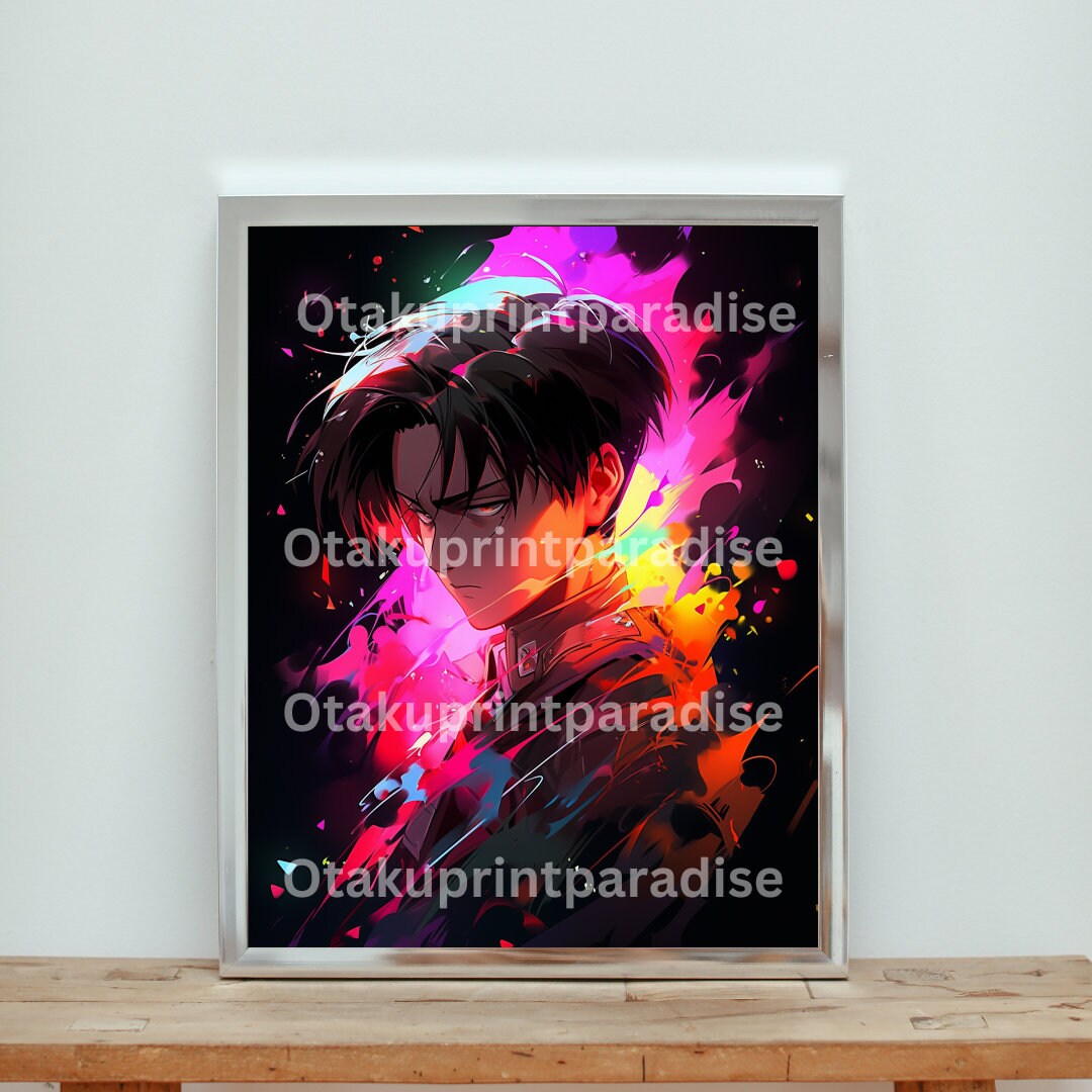Levi Ackerman Attack on Titan PRINTABLE Poster Levi Badass - Etsy
