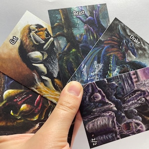 Pick 4 Creature Tokens for Magic - Mythical Might Series