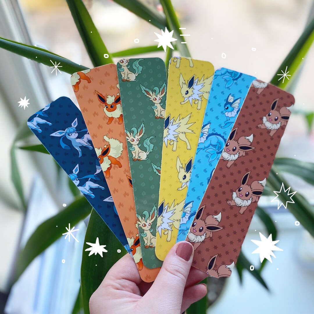 Eeveelutions Bookmarks - Etsy