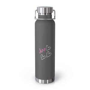 Chiro Hearts Copper Vacuum Insulated Bottle, 22oz