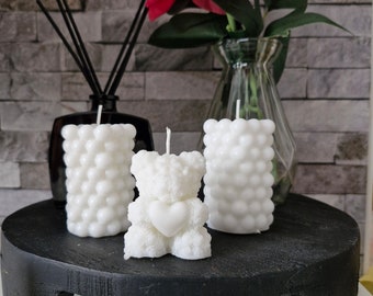 Set of 3 candles.
