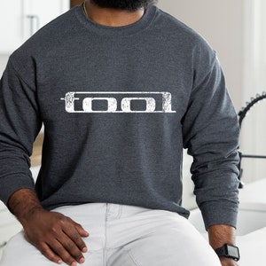 Distressed Tool rock band Unisex Crewneck Sweatshirt, Tool grunge band shirt, Sober concert tour clothing, schism gift,  punk tool present
