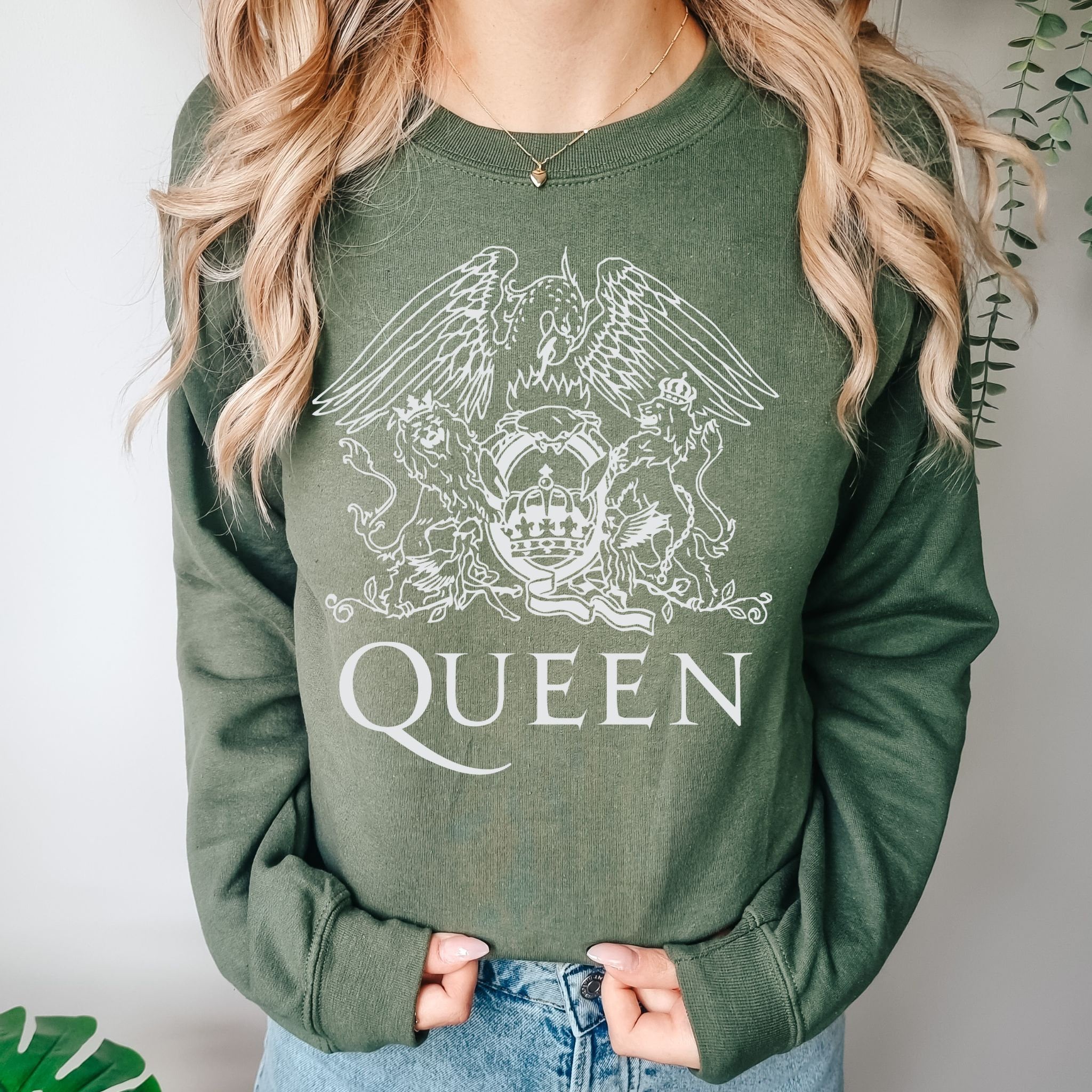 Queen Band Christmas Sweater Rock Band Sweatshirt Music Concert