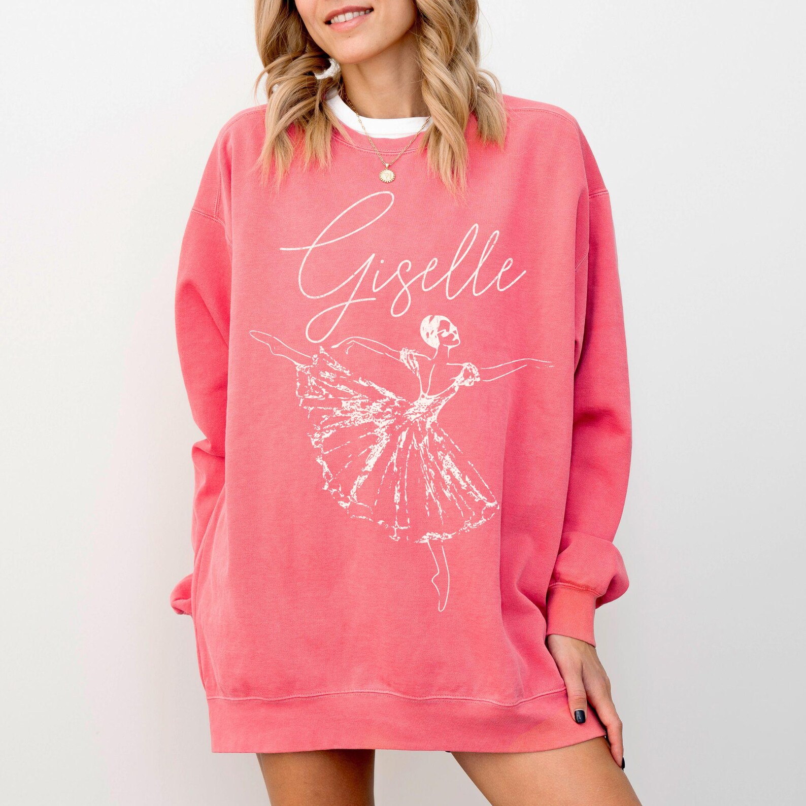 Merde Ballet Giselle Classical Ballet Sweatshirt, Retro Ballerina Shirt, Trendy ...