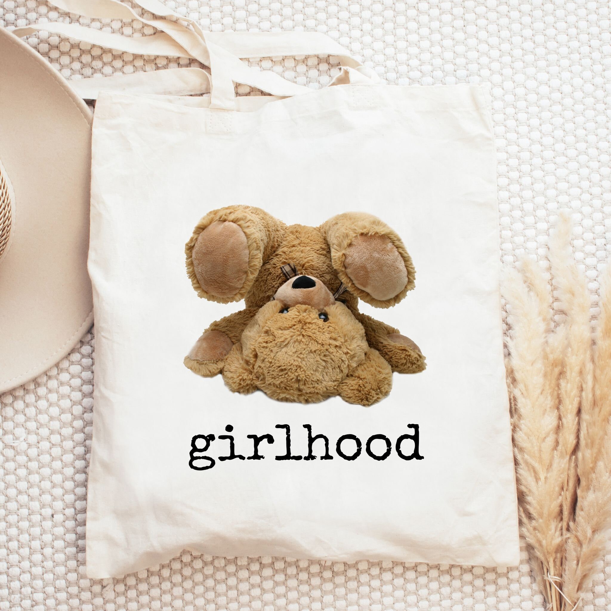★2025SS新作★glowny★TEDDY CLUB TOTE BAG GLOWNY] TEDDY CLUB TOTE BAG (BLACK) – SellerWork