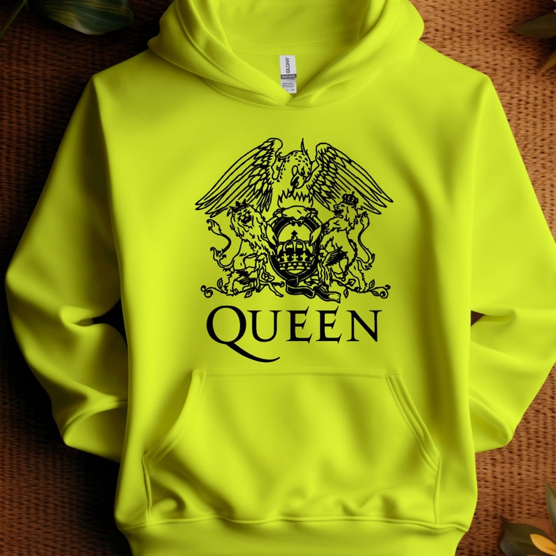 Retro Rock Band Hooded Sweatshirt, Nostalgic Rock and Roll Fan Hoodie