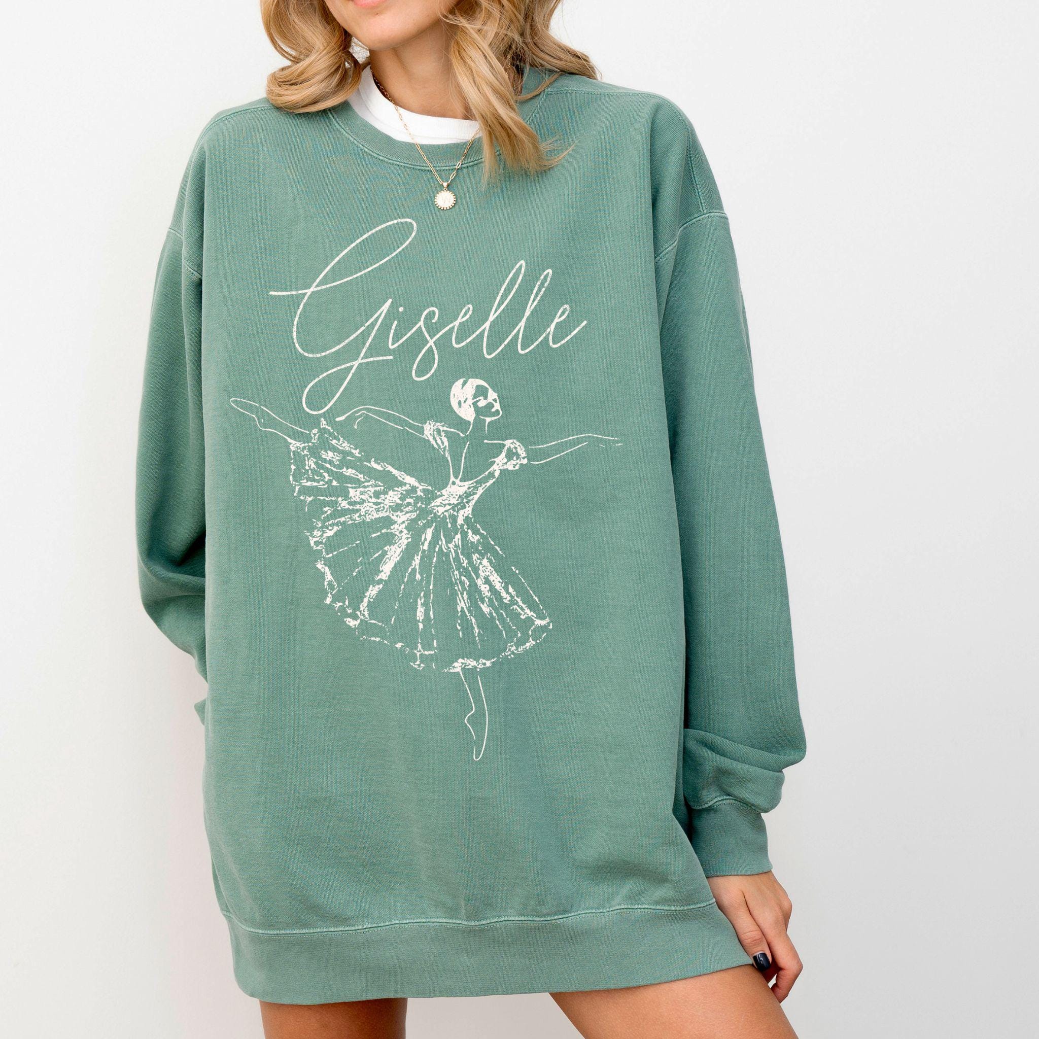 Merde Ballet Giselle Classical Ballet Sweatshirt, Retro Ballerina Shirt, Trendy ...