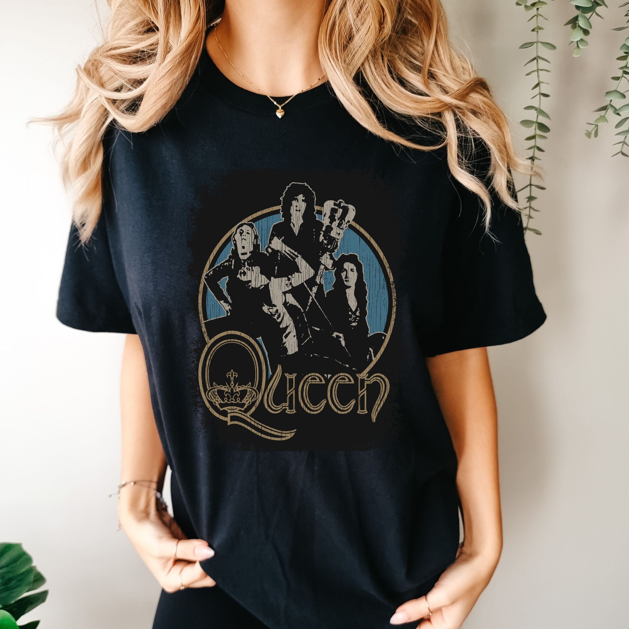 Queen band hotsell women's t shirt
