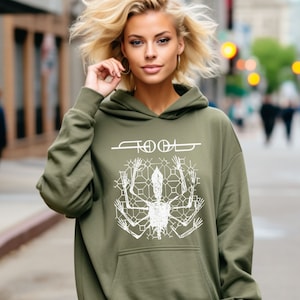Tool in concert Unisex Hooded Sweatshirt, tool band shirt, tool band clothing, tool concert tour gift, tool sober, tool schism, grunge band