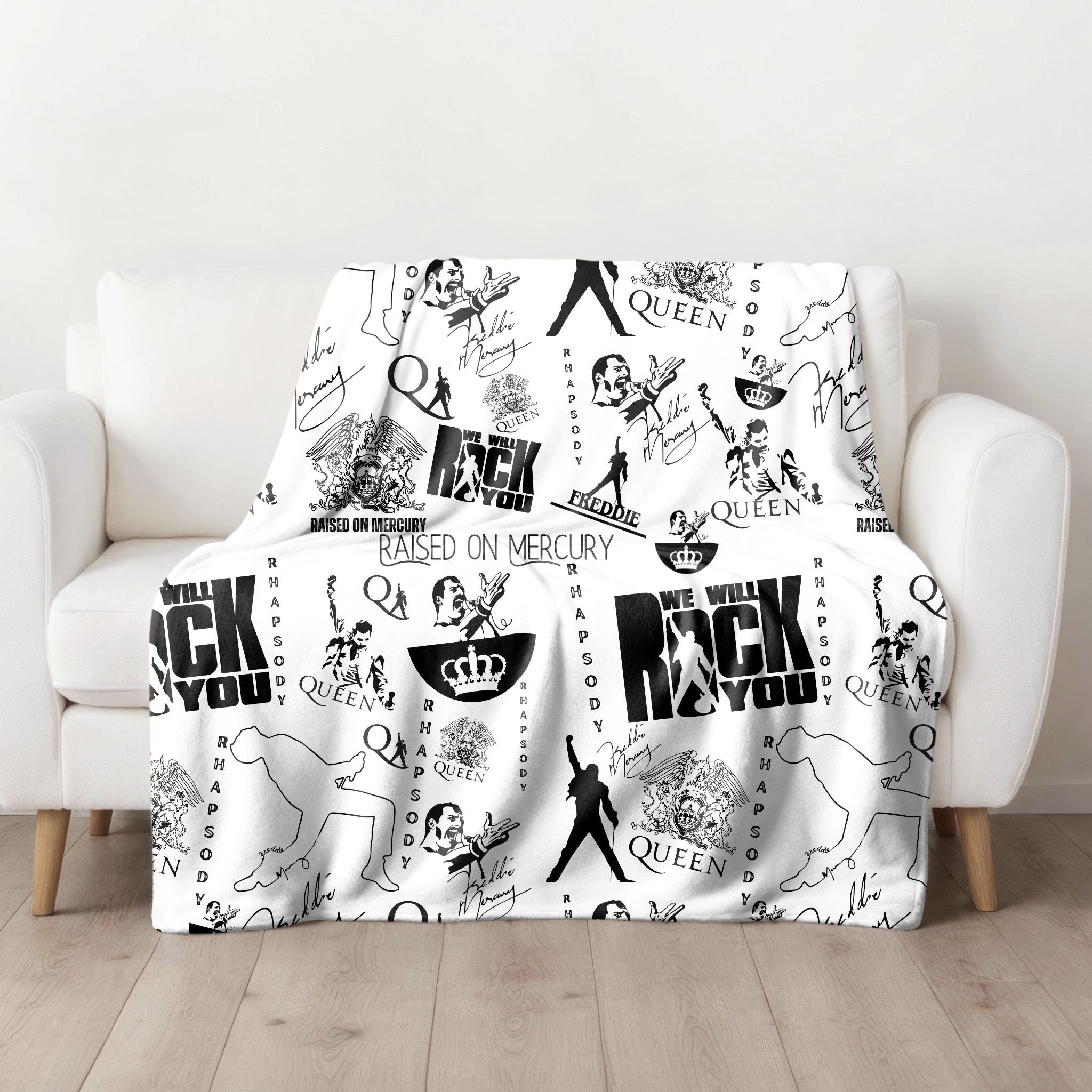 Freddie mercury throw blanket hotsell