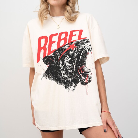 Distressed rebel grafisch t shirt vintage wash tijger t shirt gemakkelijke tijger t shirt trendy zomer t shirt grunge t shirt alternatief t shirt goth esthetisch cadeau Etsy Belgie