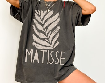 Henri Matisse graphic tee, vintage wash famous artist tshirt, retro art clothing, preppy aesthetic gift, painter tee, trending palm tee