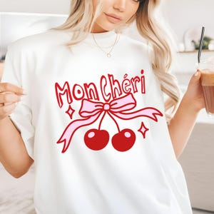tシャツ Mon Cheri Tシャツ レディース Mon Cheri Shirt - Etsy