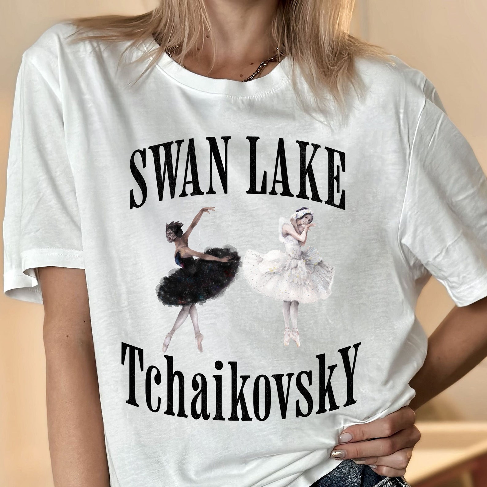 Merde Ballet Swan Lake Ballet Tee, Classical Ballerina Tshirt, Ballet Dancer Gift ...