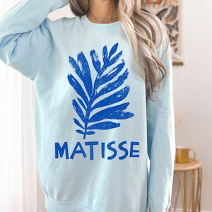 Henri Matisse sweatshirt, distressed abstract art shirt, trendy famous artist shirt, art lover gift, retro painter shirt, vintage art shirt