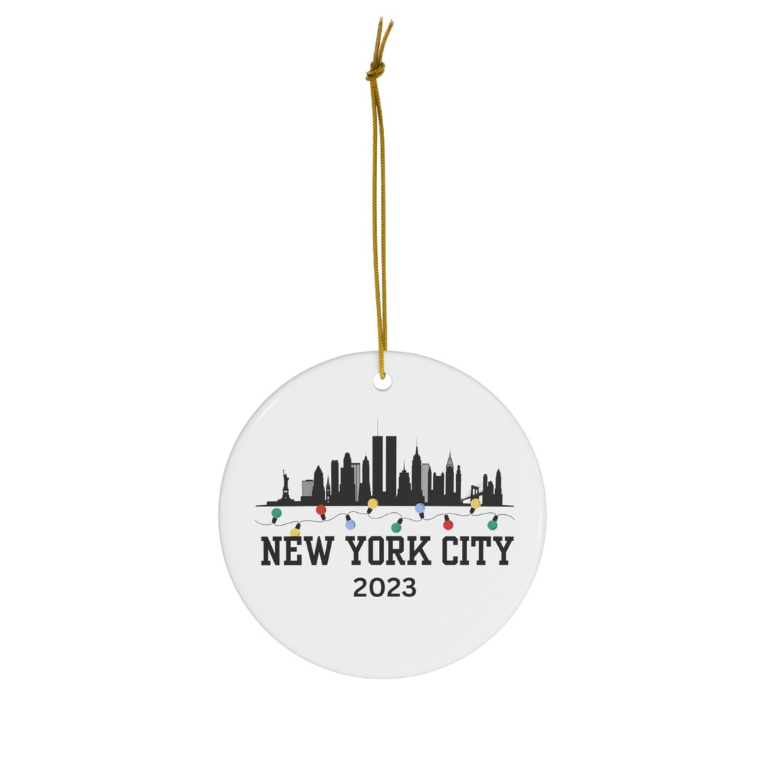 New York City Christmas Ornament NYC Christmas Ornament New Etsy