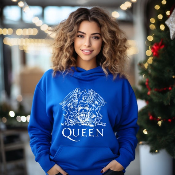 Queen crest hoodie outlet