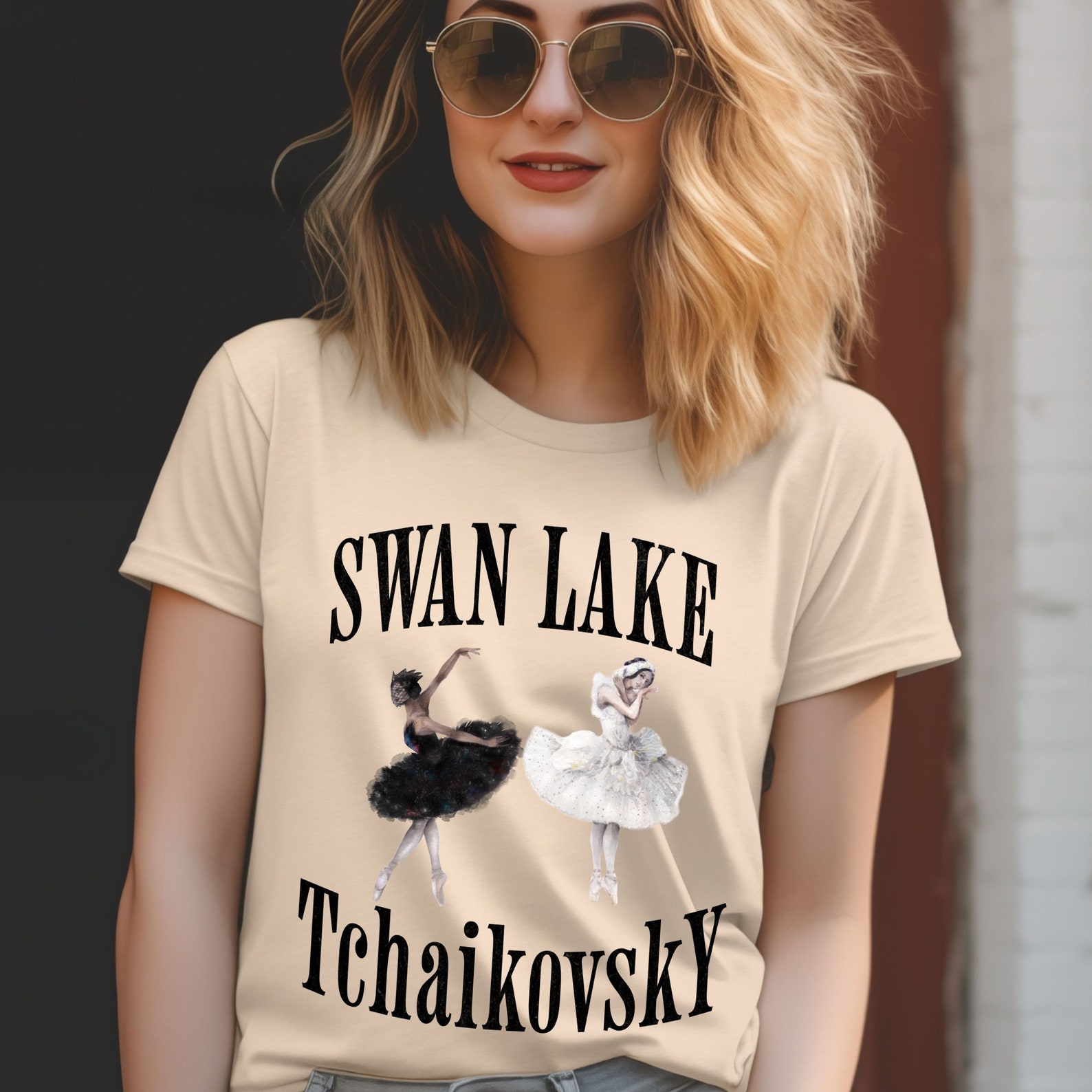 Merde Ballet Swan Lake Ballet Tee, Classical Ballerina Tshirt, Ballet Dancer Gift ...