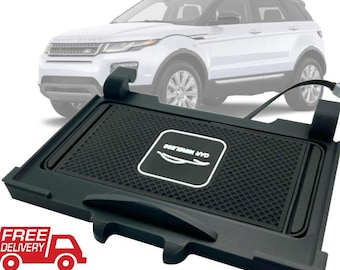 Plateau de chargement pour téléphone sans fil Range Rover Evoque 2014-2019 Rangement pour tableau de bord Chargeur USB