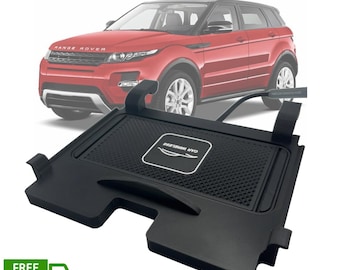 Plateau de chargement de téléphone sans fil pour Range Rover Evoque 2011-2015 Chargeur USB QI rapide