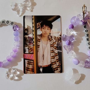 Armband oder Schlüsselanhänger Wonwoo Seventeen K Pop Handmade